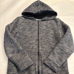Old Navy Boys fur lined zipper jacket
